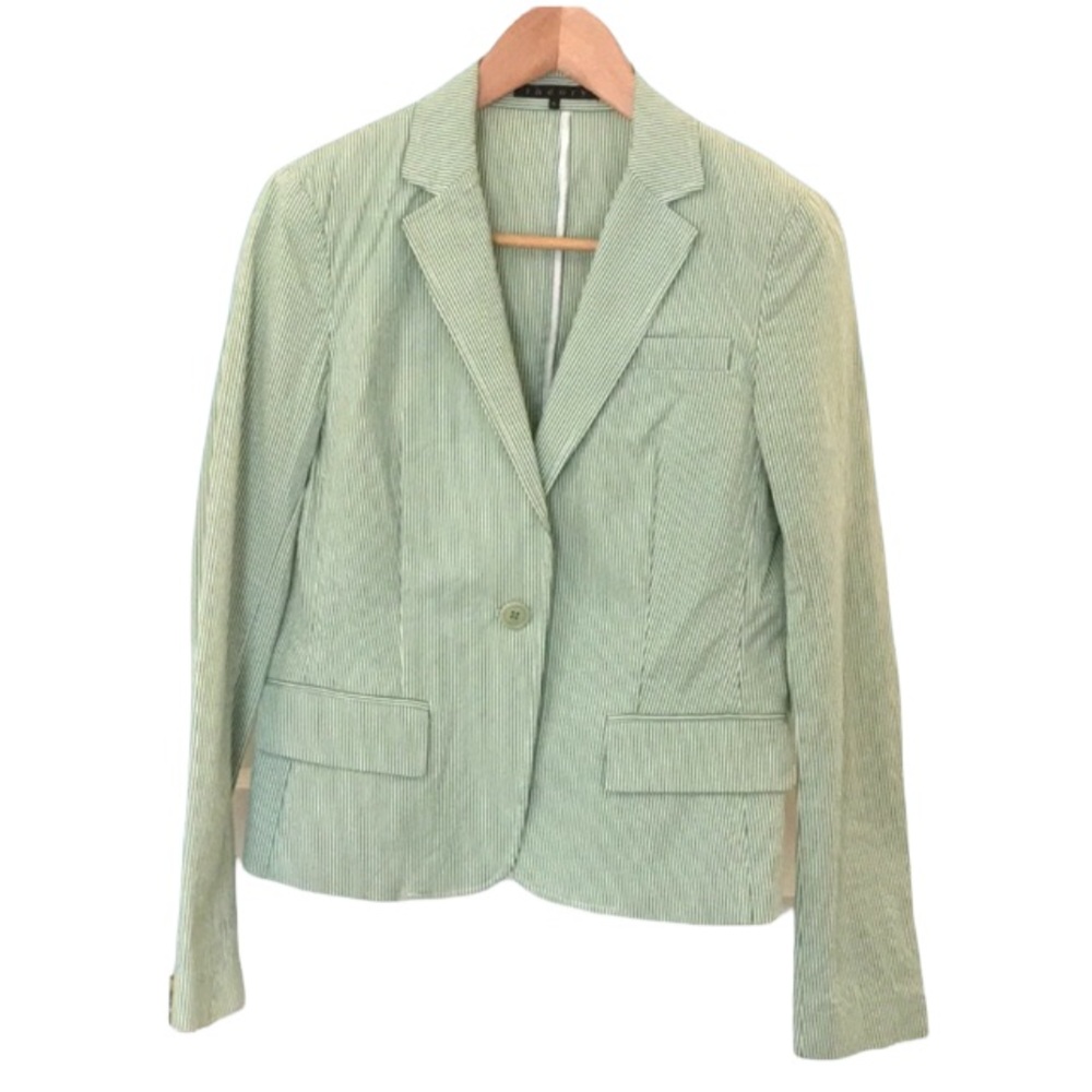 Seersucker blazer
